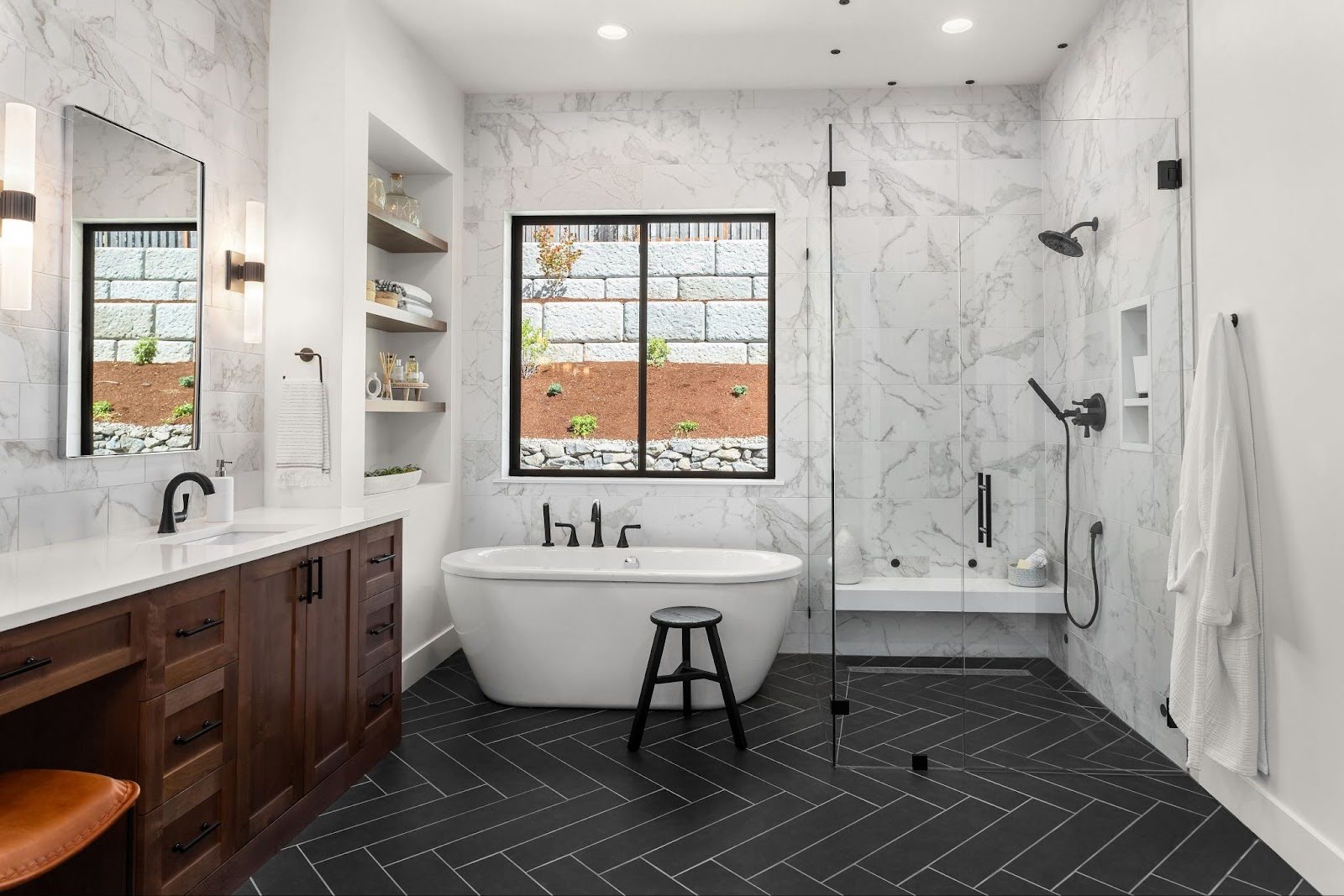 Bathroom renovation tips - Upgrade bathroom features